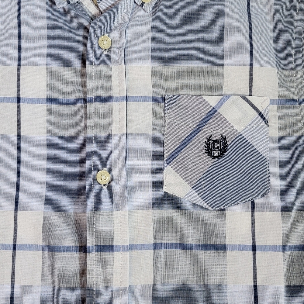 Boys short sleeved button down.